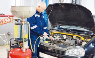 Аппаратная замена масла в ДВС Geely Tugella  